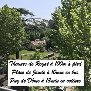 Appartement Lumineux / Vue Sur Parc Thermal, Chamalières